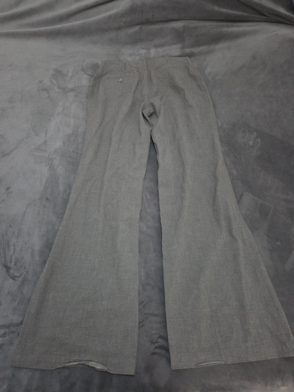 Nine West Gray Flared Dress Pants